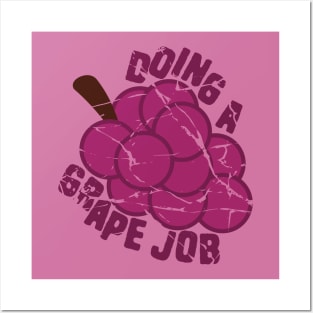 Grape Pun Posters and Art